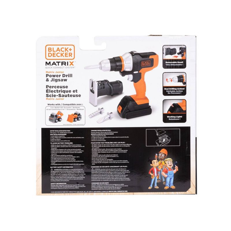 slide 7 of 7, BLACK+DECKER Black + Decker Matrix Jr Drill with Accessory, 1 ct