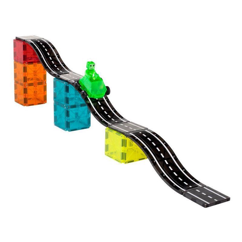 slide 8 of 8, MAGNA-TILES Downhill Duo: Magnetic Building Sets for Creative Thinking & STEM Learning, 40 Pieces, 40 ct