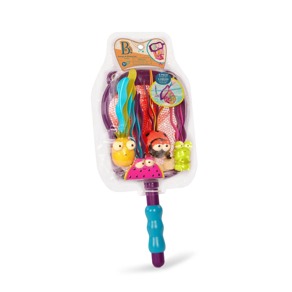 slide 1 of 3, B. Toys Scoop-A-Diving Set Hubba Pool Toys, 1 ct