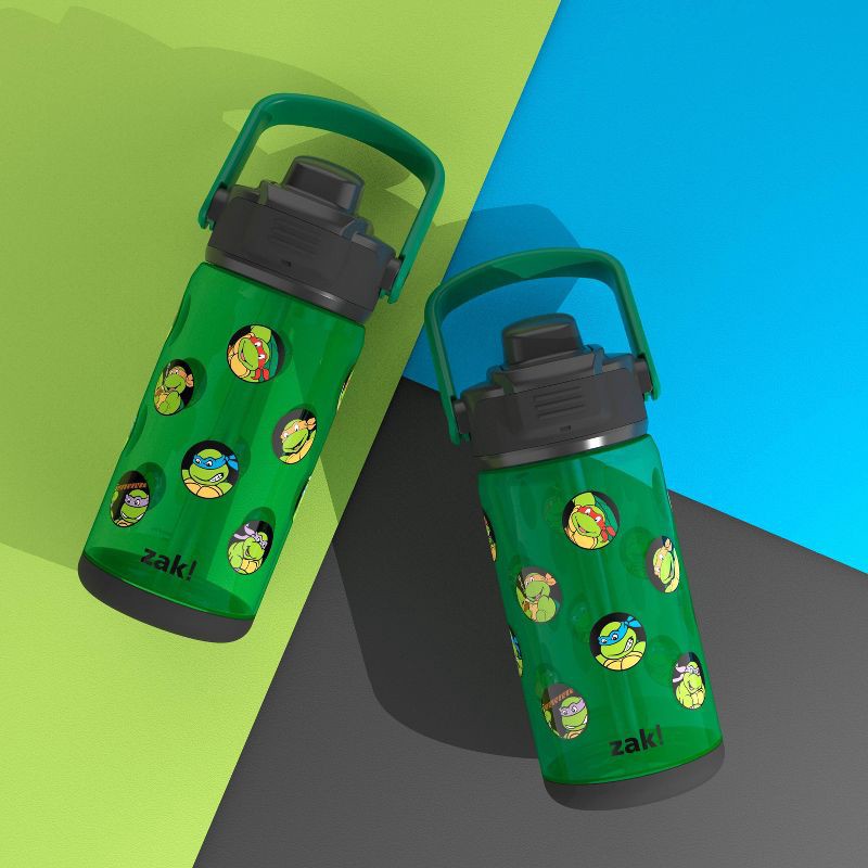 Zak Designs Teenage Mutant Ninja Turtles Kids Water Bottle For