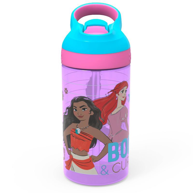 slide 6 of 12, 2pk 16oz Atlantic Portable Drinkware Bottle 'Princess' - Zak Designs: Kids Disney Princess Water Bottle, Dishwasher-Safe, 2 ct; 16 oz