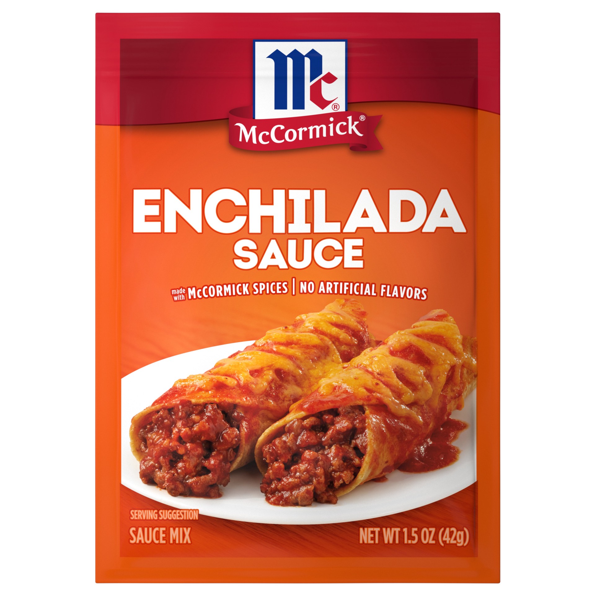 slide 1 of 5, McCormick Enchilada Sauce Mix, 1.50 oz