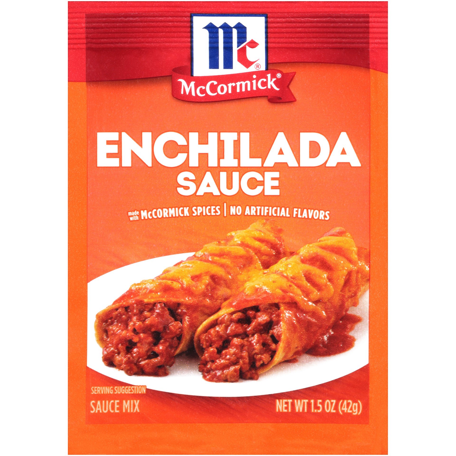 slide 1 of 5, McCormick Enchilada Sauce Mix, 