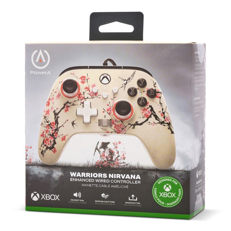 slide 11 of 13, PowerA Enhanced Wired Controller for Xbox Series X|S - Warriors Nirvana, 1 ct