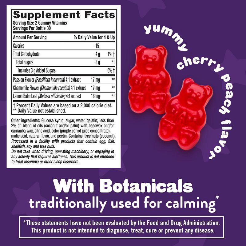 slide 7 of 7, L'il Critters Bedtime Bliss Gummies - 60ct, 60 ct