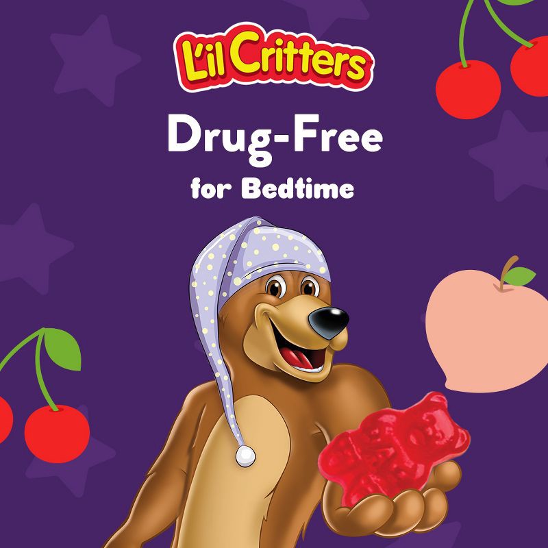 slide 3 of 7, L'il Critters Bedtime Bliss Gummies - 60ct, 60 ct