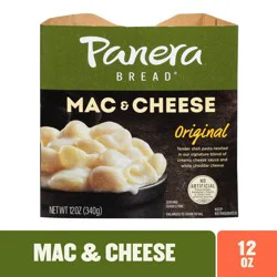 Panera Bread Mac & Cheese Microwave Meal, 12 oz Bowl (Vegetarian)