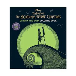 Canterbury Disney Tim Burton's the Nightmare Before Christmas Glow-In-The-Dark Coloring Book - by Editors of Thunder Bay Press (Paperback)