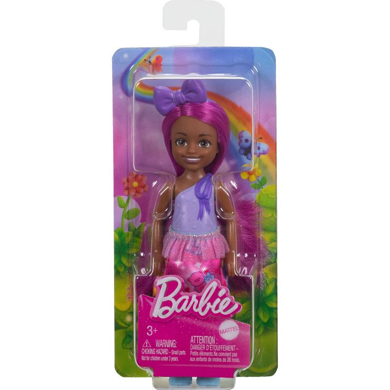 slide 5 of 6, Barbie Chelsea Royal Pink Hair, 1 ct