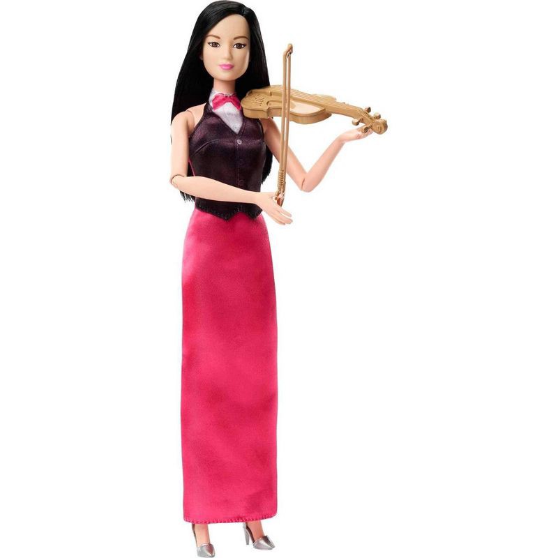 slide 1 of 6, Barbie Career Violinist Musician Doll & Accessories, 1 ct