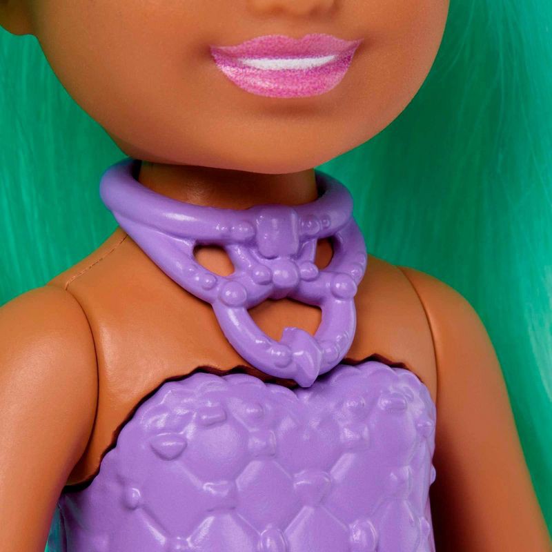 slide 4 of 6, Barbie Chelsea Unicorn Green Hair, 1 ct