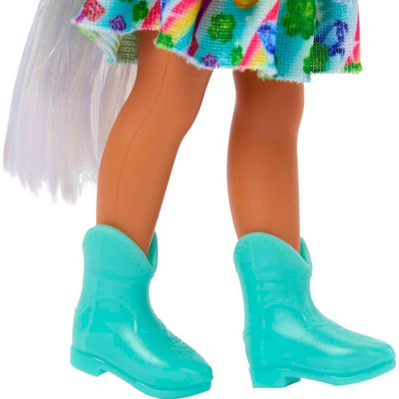 slide 5 of 6, Barbie Chelsea Unicorn Green Hair, 1 ct