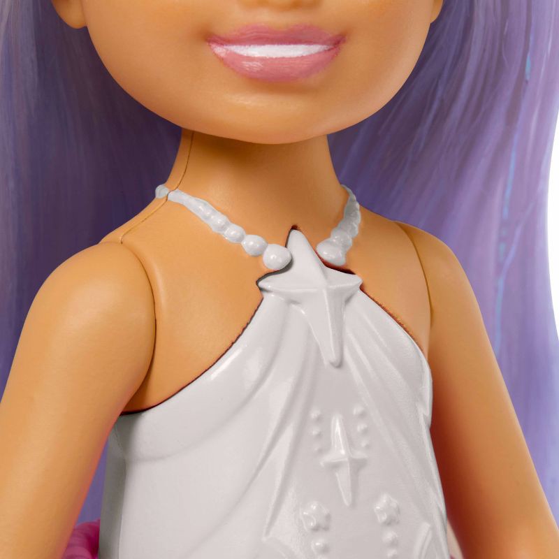 slide 3 of 5, Barbie Chelsea Unicorn Purple Hair, 1 ct