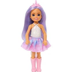 Barbie Chelsea Unicorn Purple Hair