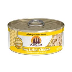 Weruva Classics Paw Lickin' Chicken Chicken Recipe in Gravy Wet Cat Food, 5.5 oz.