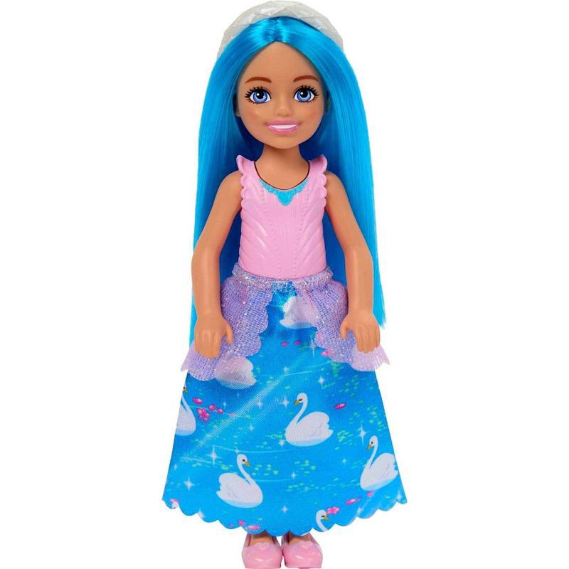 slide 1 of 6, Barbie Chelsea Royal Blue Hair Royal, 1 ct
