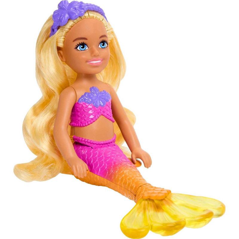 slide 2 of 6, Barbie Chelsea Mermaid Blonde Hair, 1 ct
