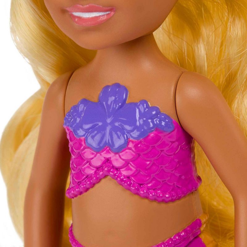 slide 5 of 6, Barbie Chelsea Mermaid Blonde Hair, 1 ct