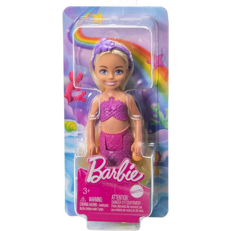 slide 6 of 6, Barbie Chelsea Mermaid Blonde Hair, 1 ct