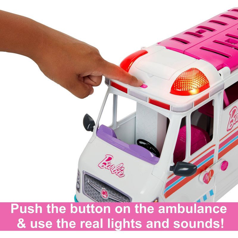 slide 4 of 6, Barbie Transforming Ambulance and Clinic Playset (Target Exclusive), 1 ct