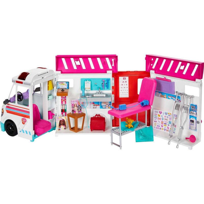 Barbie Transforming Ambulance and Clinic Playset 1 ct | Shipt