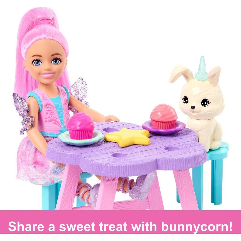 slide 4 of 6, Barbie A Touch of Magic Chelsea Doll Playset with Baby Pegasus, 1 ct