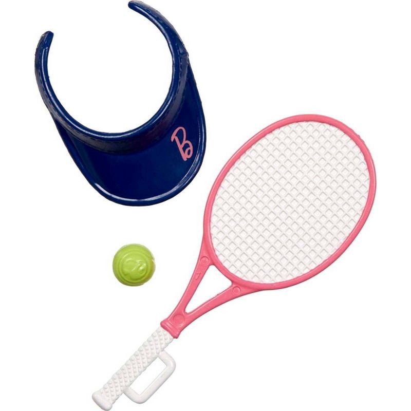 slide 4 of 6, Barbie Career Tennis Player Doll with Racket and Ball, 1 ct