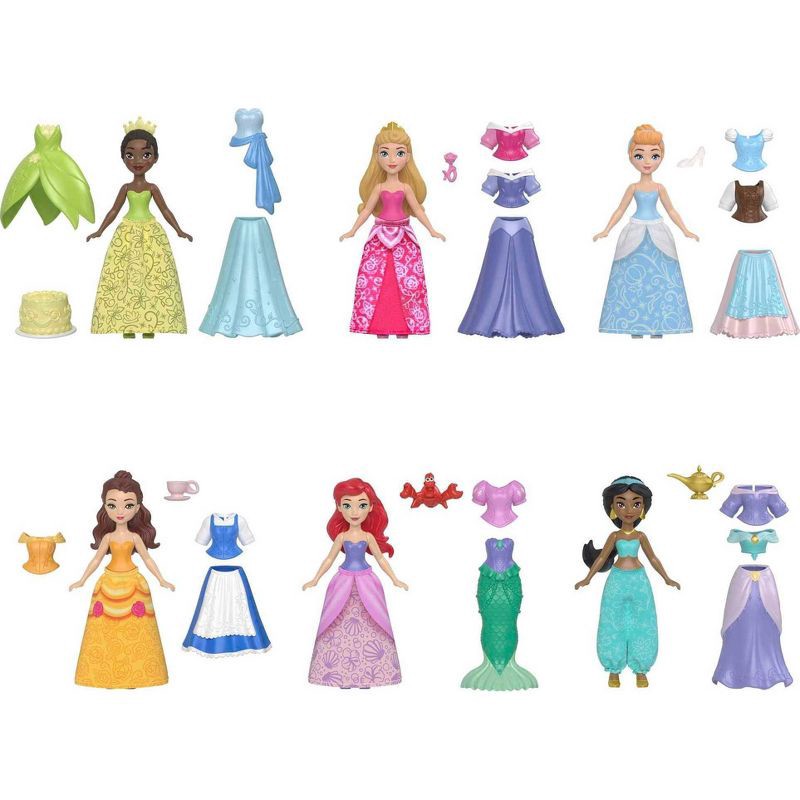 slide 1 of 6, Disney Princess Fairy-Tale Dolls and Fashions Set (Target Exclusive), 1 ct