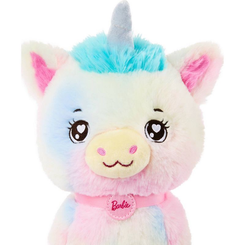 slide 4 of 6, Barbie Chef Pet Adventure Stuffed Animal, Unicorn Toys, Plush with Purse and 5 Accessories, 1 ct