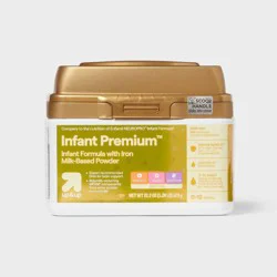 Premium Powder Infant Formula - 22.2oz - up&up™: Unflavored, Mix for Brain Development