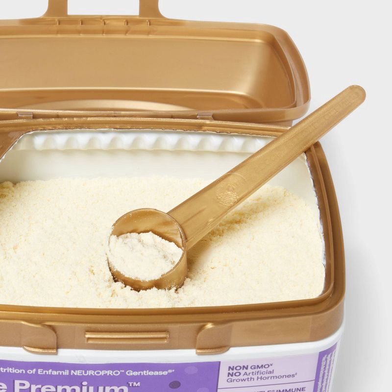 slide 3 of 8, Gentle Premium Powder Infant Formula - 21.5oz - up&up™, 21.5 oz