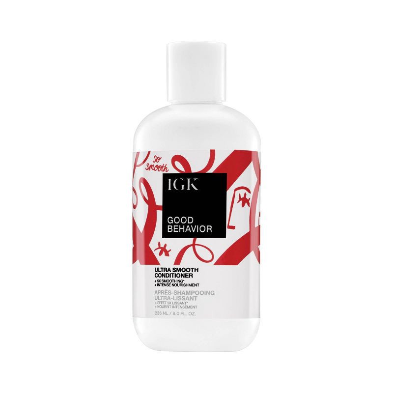 slide 1 of 5, IGK Good Behavior Ultra Smoothing Conditioner - 8 fl oz - Ulta Beauty, 8 fl oz