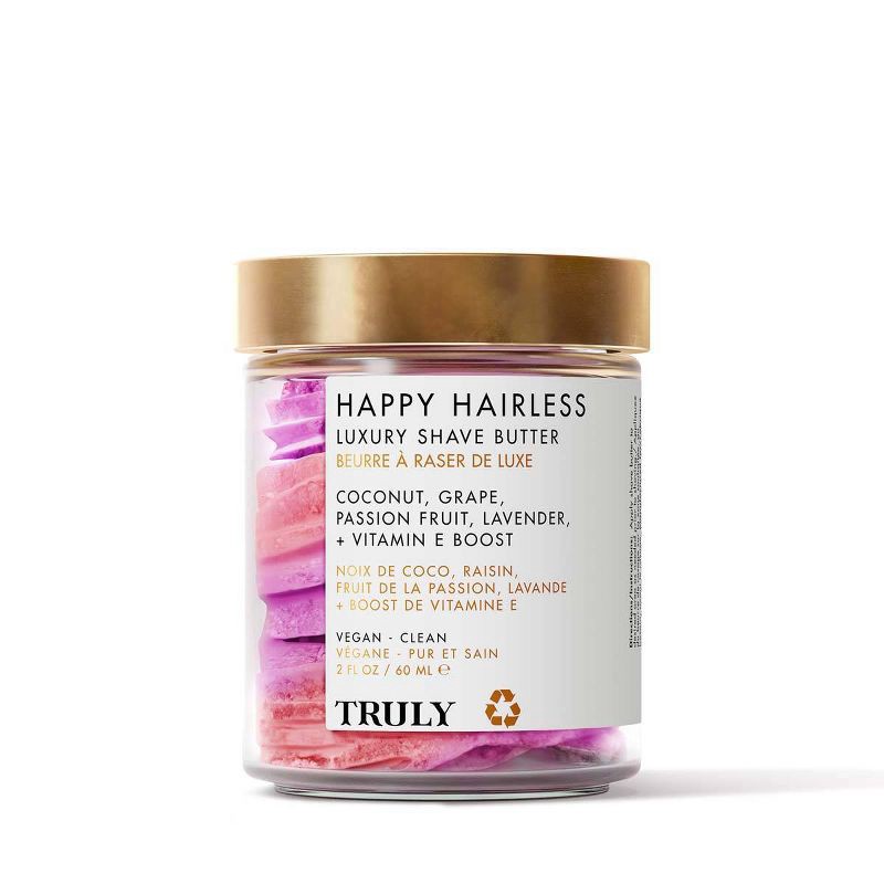 slide 2 of 5, TRULY Happy Hairless Shave Body Wash - 1.3 fl oz - Ulta Beauty, 1.3 fl oz