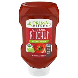 Primal Kitchen Squeeze Unsweetened Organic Ketchup - 18.5oz