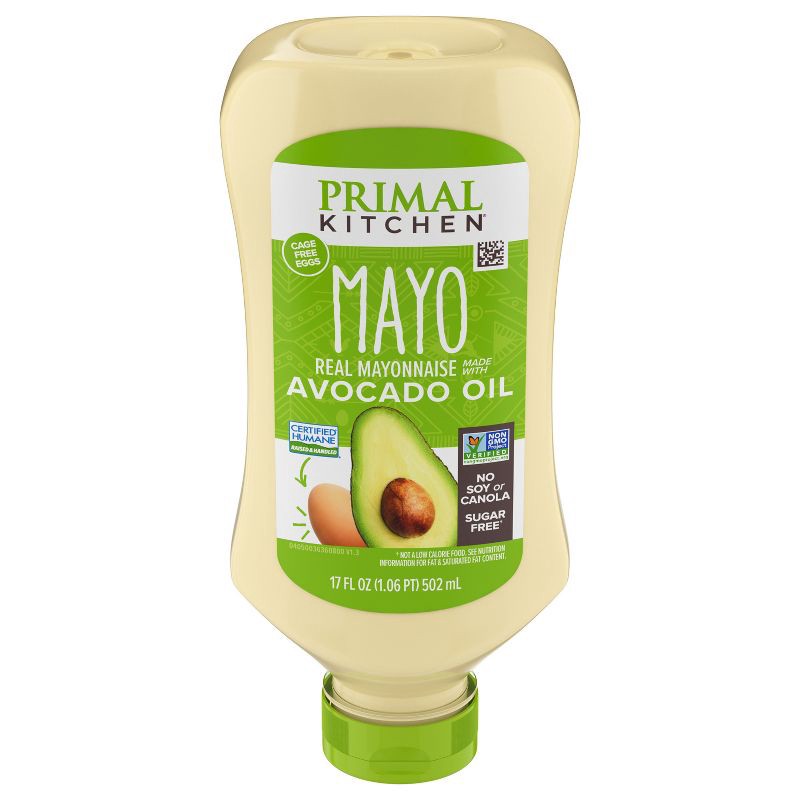 slide 1 of 8, Primal Kitchen Squeeze Mayo with Avocado Oil - 17 fl oz, 17 fl oz