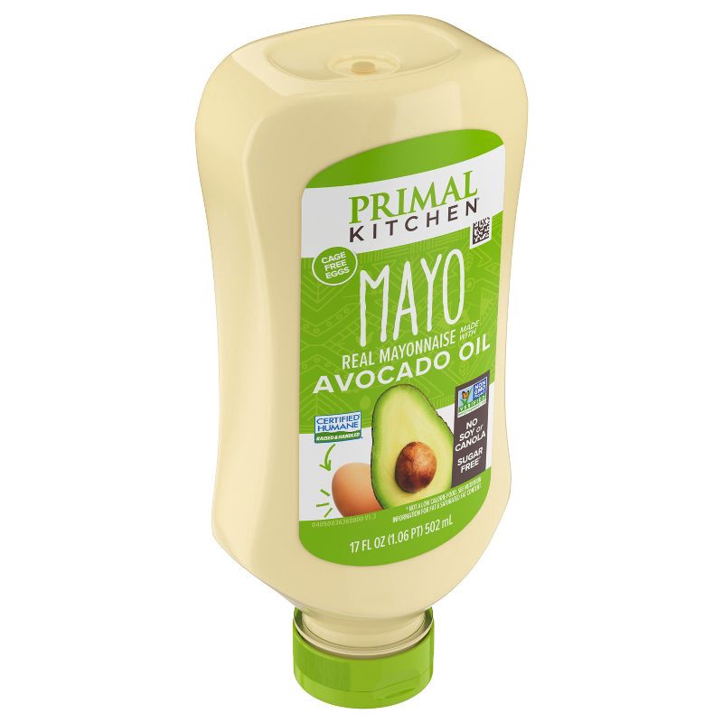 slide 4 of 8, Primal Kitchen Squeeze Mayo with Avocado Oil - 17 fl oz, 17 fl oz
