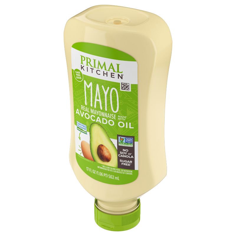 slide 5 of 8, Primal Kitchen Squeeze Mayo with Avocado Oil - 17 fl oz, 17 fl oz