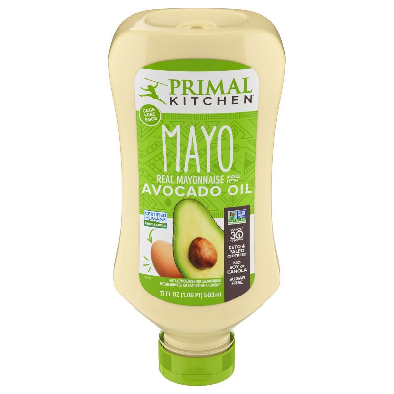 slide 1 of 6, Primal Kitchen Squeeze Mayo with Avocado Oil - 17 fl oz, 17 fl oz