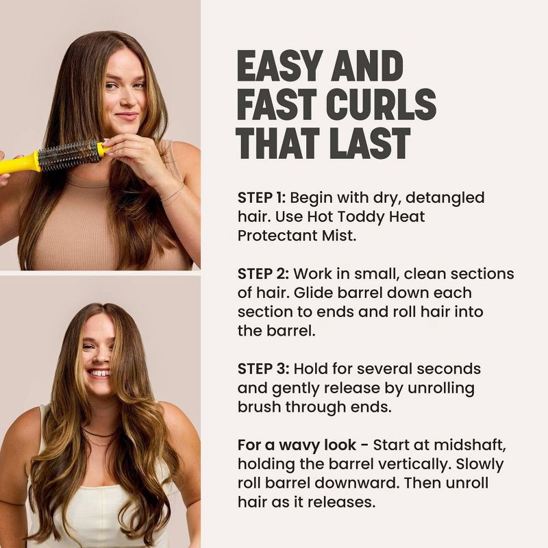 slide 6 of 11, Drybar The Curl Party Heated Curling Round Brush - Ulta Beauty, 1 ct