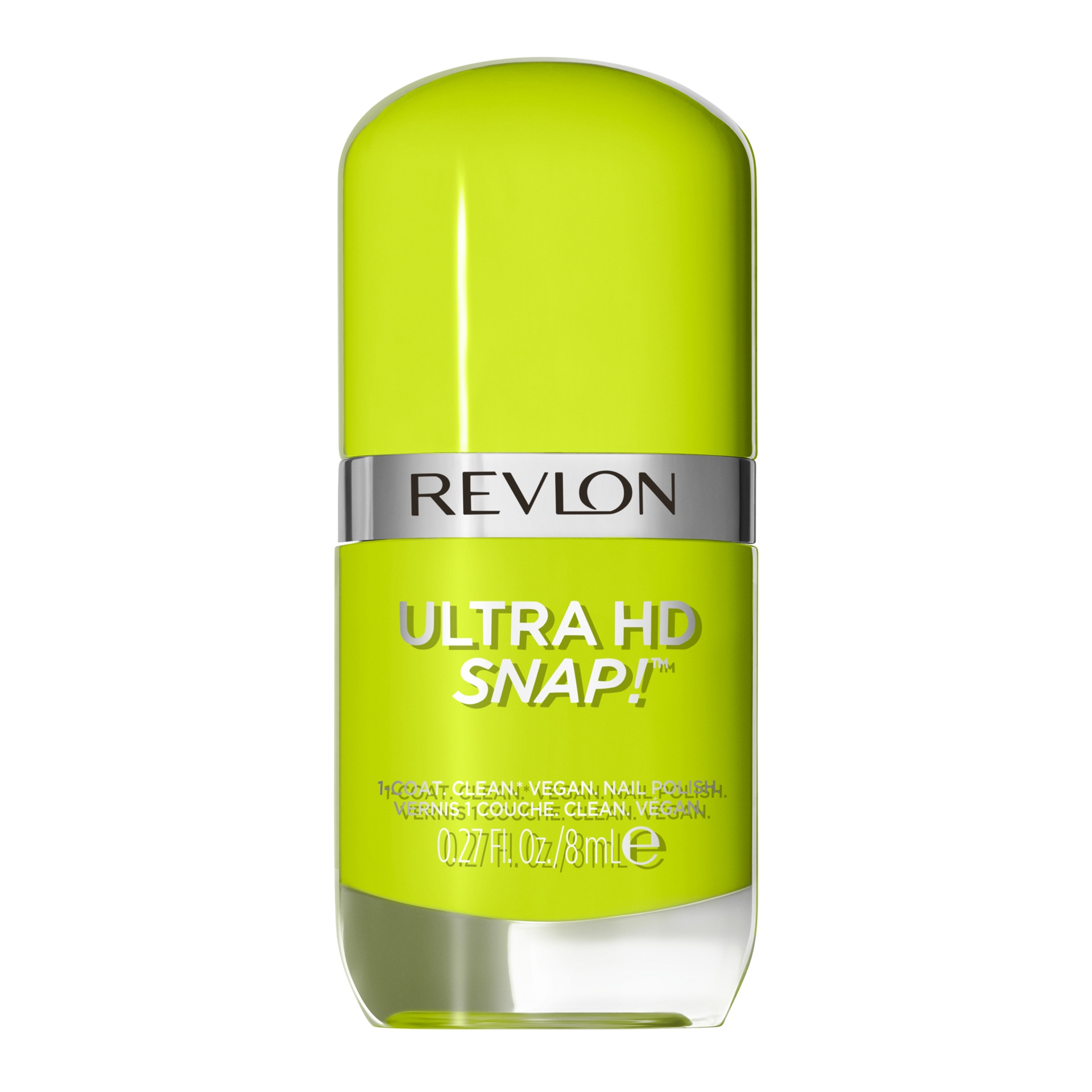 slide 1 of 5, Revlon Ultra Hd Snap! Nail Polish, Bright Side, 0.27 oz