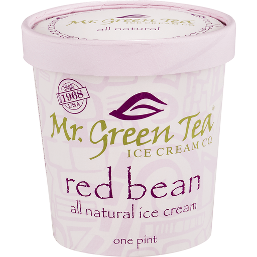 slide 1 of 1, Mr. Green Tea Red Bean Ice Cream, 16 oz