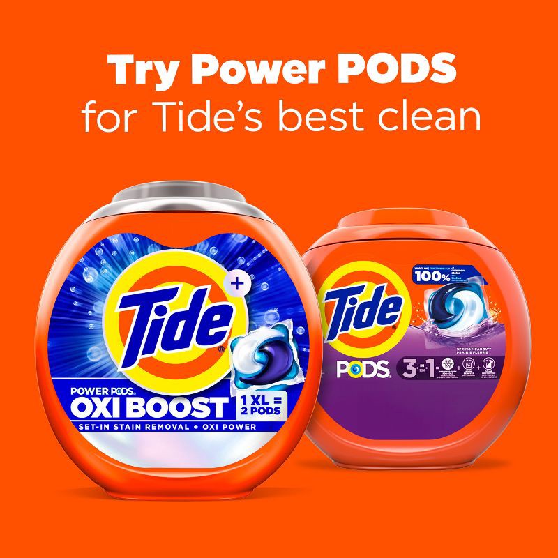 slide 11 of 13, Tide Spring Meadow HE Deep Cleaning Concentrated Laundry Detergent Pods 76 Pacs - 57oz, 57 oz