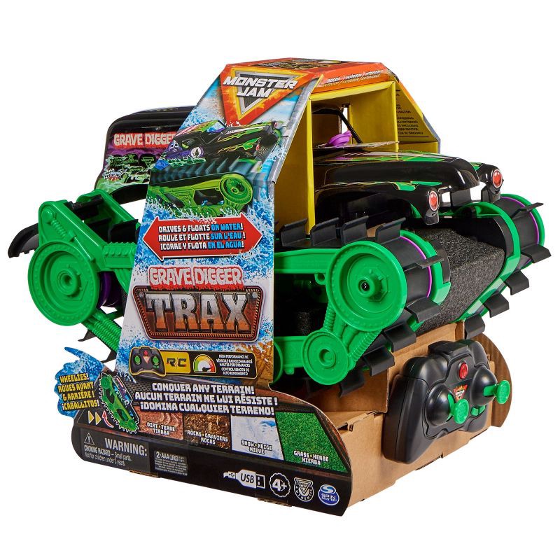 slide 8 of 8, Monster Jam Grave Digger Trax, 1 ct