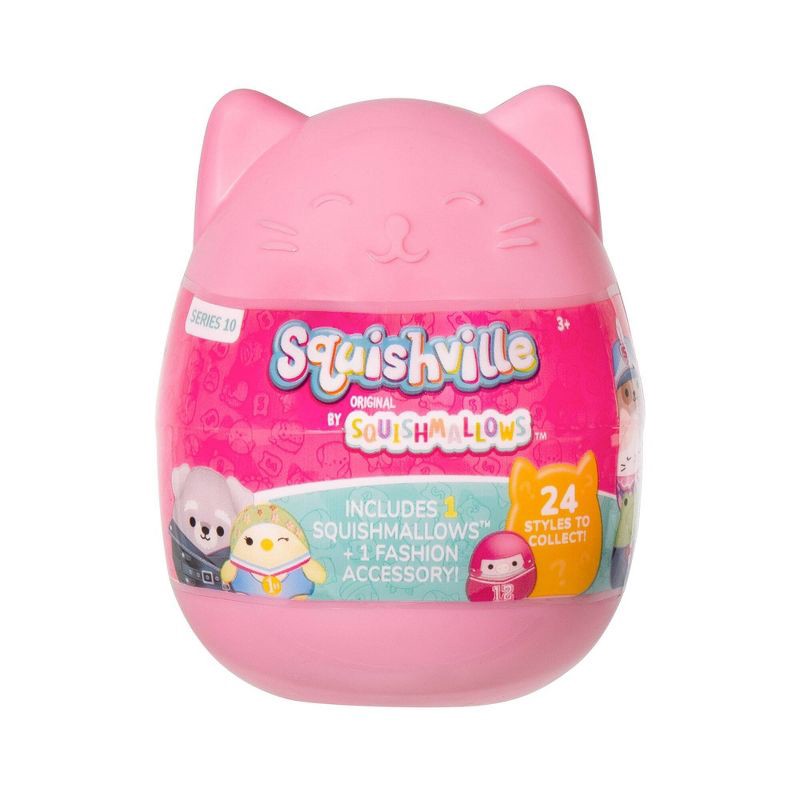 slide 5 of 5, Squishville By Squishmallows 2" Blind Single Plush – 1 Mystery Plush in Capsule (1 ct), 1 ct
