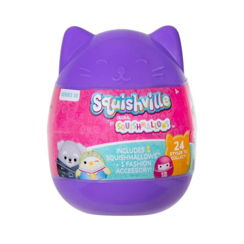 slide 4 of 5, Squishville By Squishmallows 2" Blind Single Plush – 1 Mystery Plush in Capsule (1 ct), 1 ct