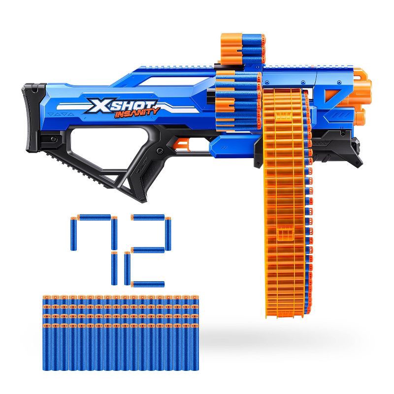 slide 1 of 8, X-Shot Insanity Series 1 Mad Mega Barrel Blaster, 1 ct