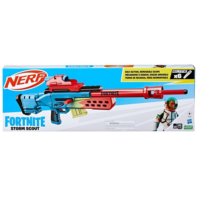slide 2 of 7, NERF Fortnite Storm Scout, 1 ct