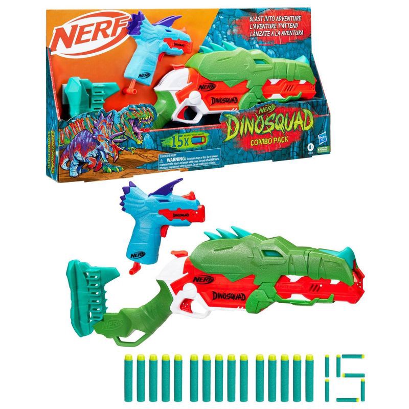 slide 5 of 8, NERF DinoSquad Combo Pack, 1 ct