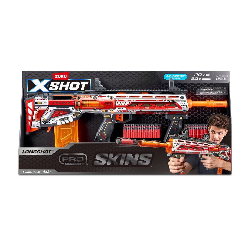 slide 2 of 10, XSHOT Pro Longshot Toy Dart Blaster (with 40 Darts) by ZURU, 1 ct