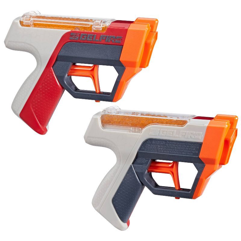 slide 4 of 6, NERF Pro Gelfire Dual Wield Blasters - 2pk, 2 ct